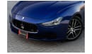 Maserati Ghibli Std | 1,900 P.M (4 Years)⁣ | 0% Downpayment | Amazing Condition!