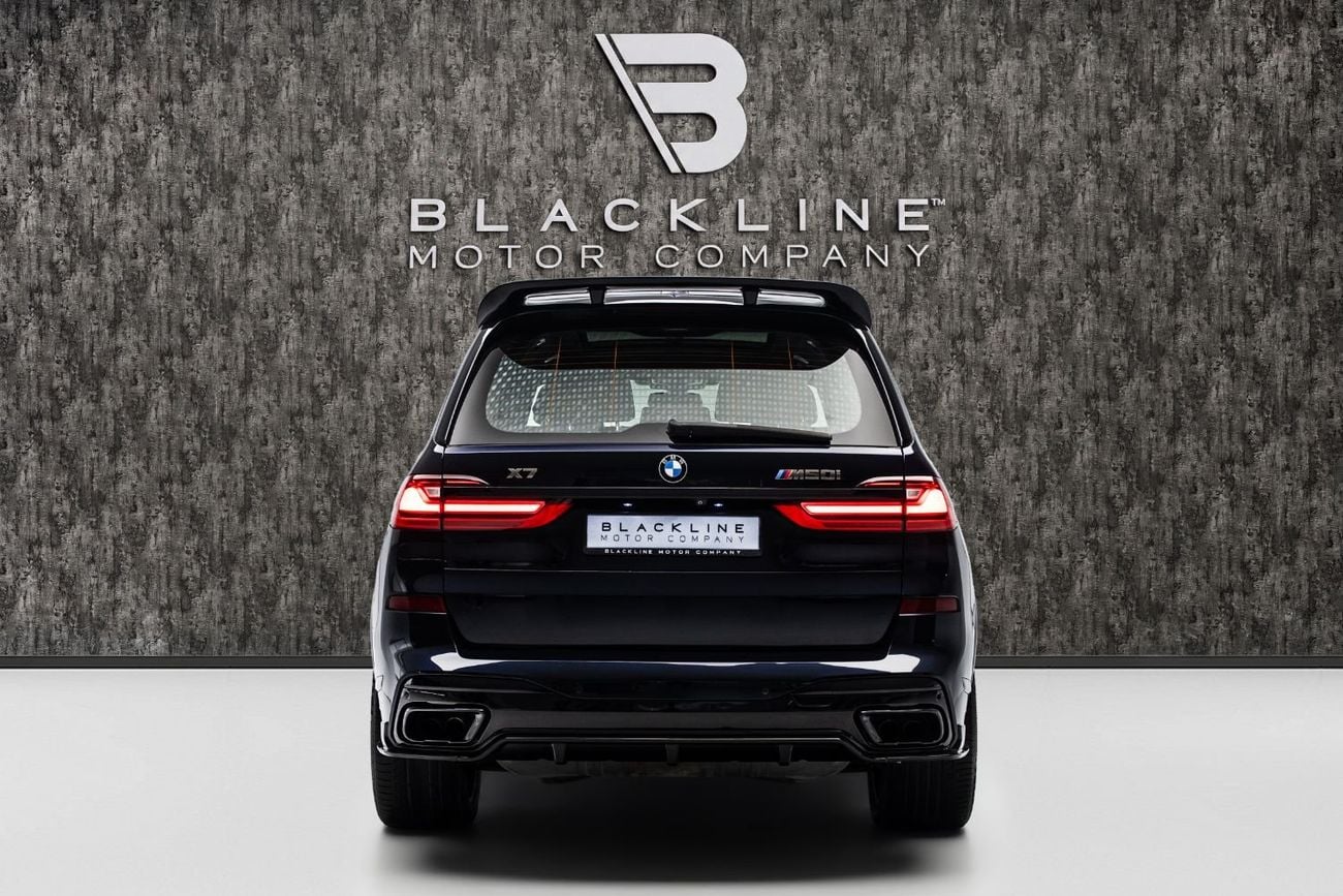BMW X7 M50i BUY NOW, PAY 2027 | THE BLACKLINE STANDARD | 12 Months Warranty, GCC