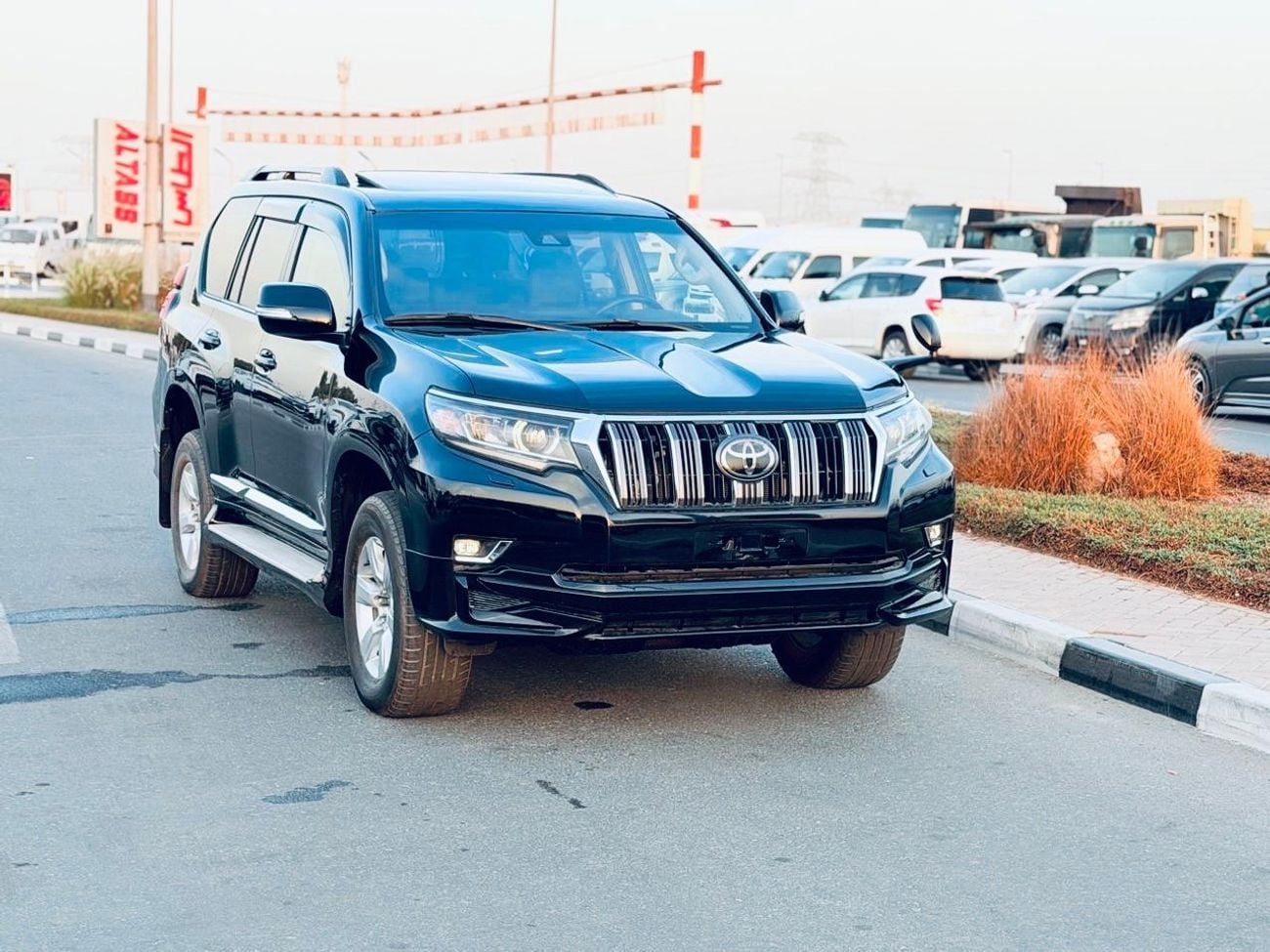 تويوتا برادو Toyota Prado 2018 Diesel black colour