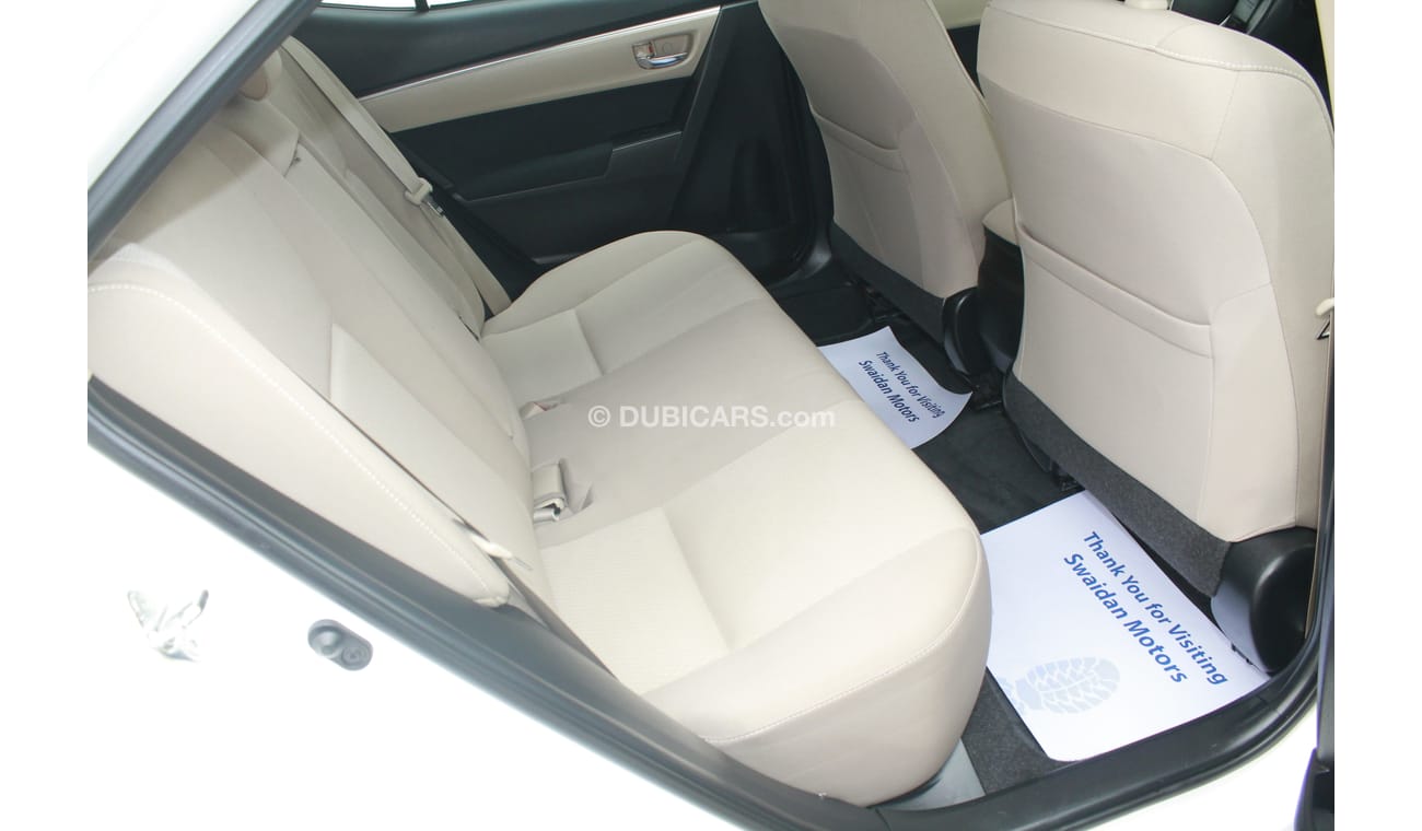 Toyota Corolla 2.0L LIMITED 2015 MODEL