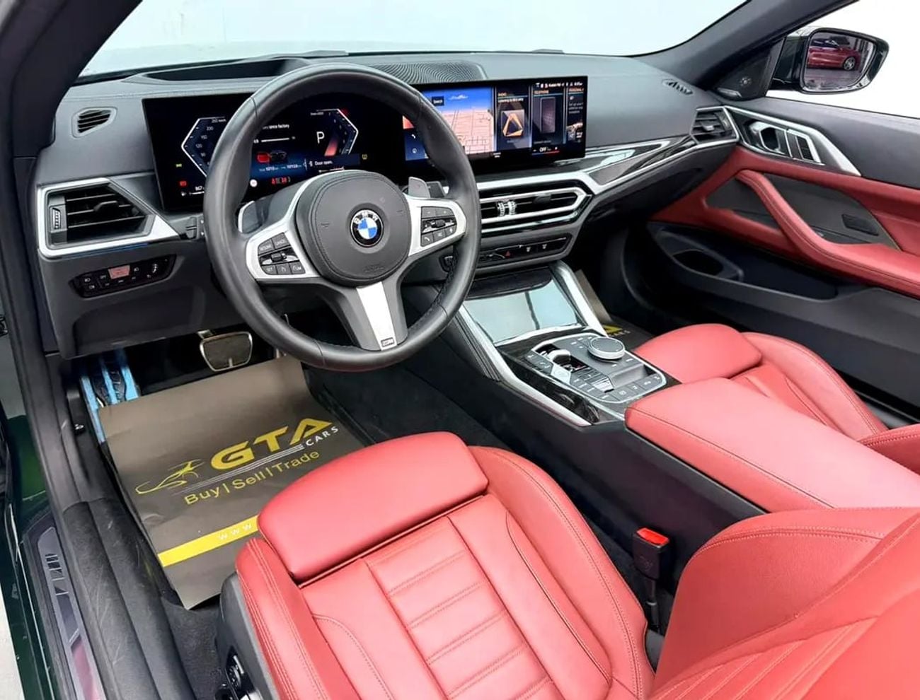 BMW 430i 430i M-Sport Convertible, Warranty + Service Pack, Full Service History, GCC