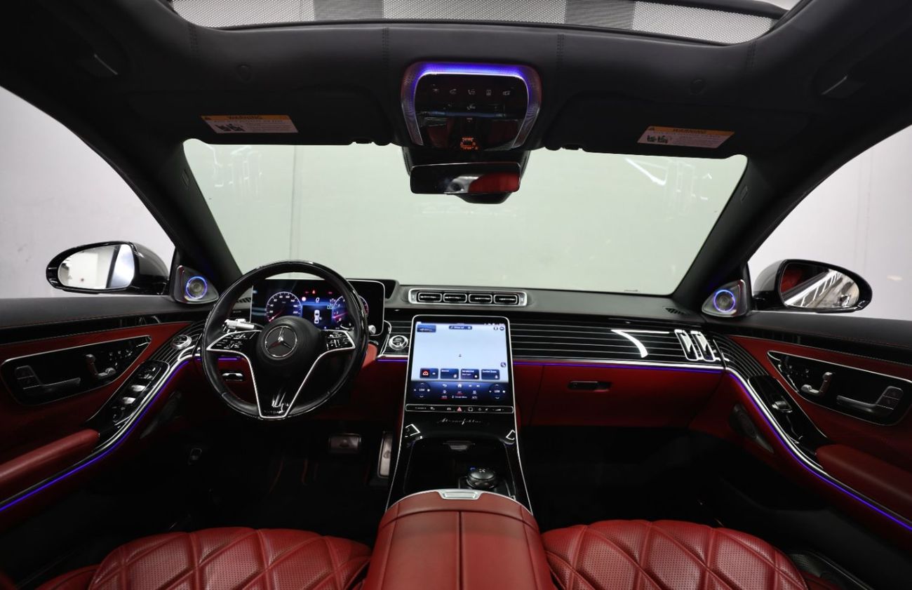 Mercedes Maybach S680 Maybach 6.0L V12 Biturbo 621 Hp | Low Kms | Free Insurance + Registration | Warranty Till 2029 | Ref#A198718