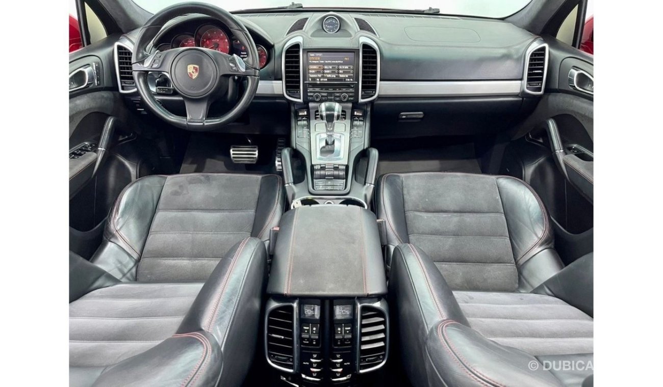 Porsche Cayenne 2013 Porsche  Cayenne GTS V8 Red Carmin, Service History, Just Been Serviced, GCC