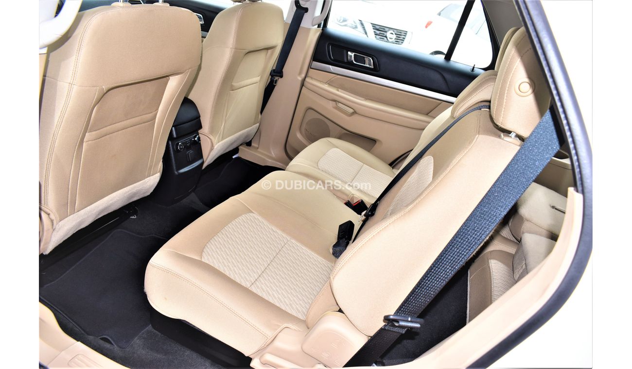 Ford Explorer AED 1119 PM | 3.5L BASE AWD V6 GCC DEALER WARRANTY