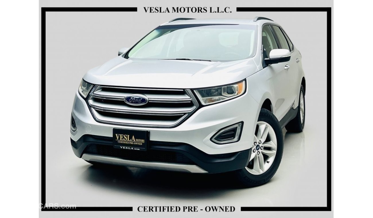 Ford Edge SEL PLUS + AWD + LEATHER SEATS + NAVIGATION + CAMERA / GCC / 2017 / UNLIMITED KMS WARRANTY / 945DHS