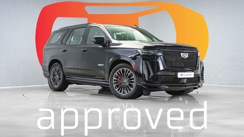 Cadillac Escalade EXCELLENCE Escalade-V 6.2L UAE's Very Best Example | AED 5,711 Per Month