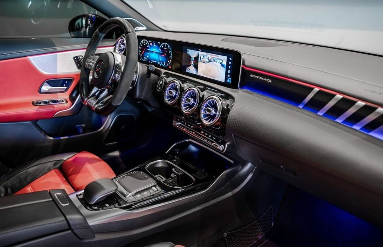 Mercedes-Benz CLA 45 S AMG 2021 Mercedes AMG CLA 45s AMG, 1 Year Comprehensive Warranty, Service History, GCC