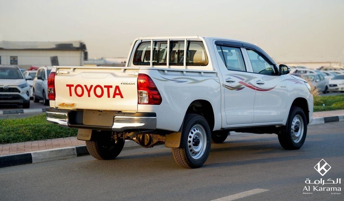 تويوتا هيلوكس 2.4L | Manual Drive | GCC | 4x4 | 6 Seater