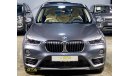 بي أم دبليو X1 2017 BMW X1 XDrive20i, BMW Warranty+Service Contract, GCC, Low Kms