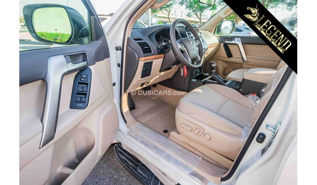Toyota Prado 2021 Toyota Prado 2.7L VX V4 | Floor Mounted Spare Wheel | Export Outside GCC