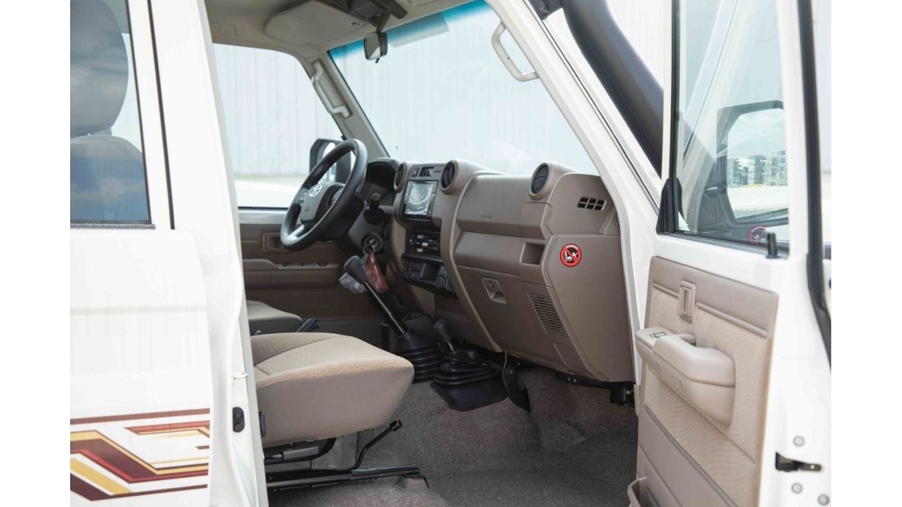 Toyota Land Cruiser 2024 Toyota LC76 4.5 Hard Top 5DR - White inside Oak | Export Only