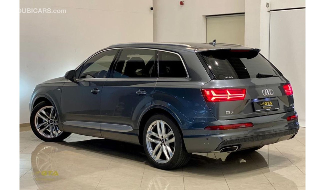 Audi Q7 2016 Audi Q7 45TFSI S-Line, Audi Warranty-Service Contract, GCC, Low Kms