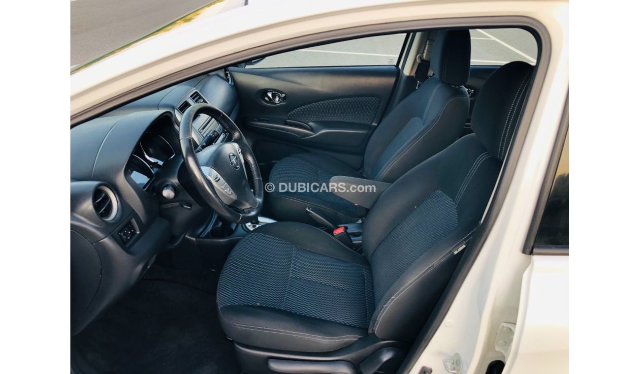 Nissan Versa MODEL 2014 car prefect condition inside and outside low mileage