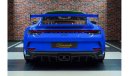 بورش 911 GT3 2022 +VAT + WARRANTY + SERVICE