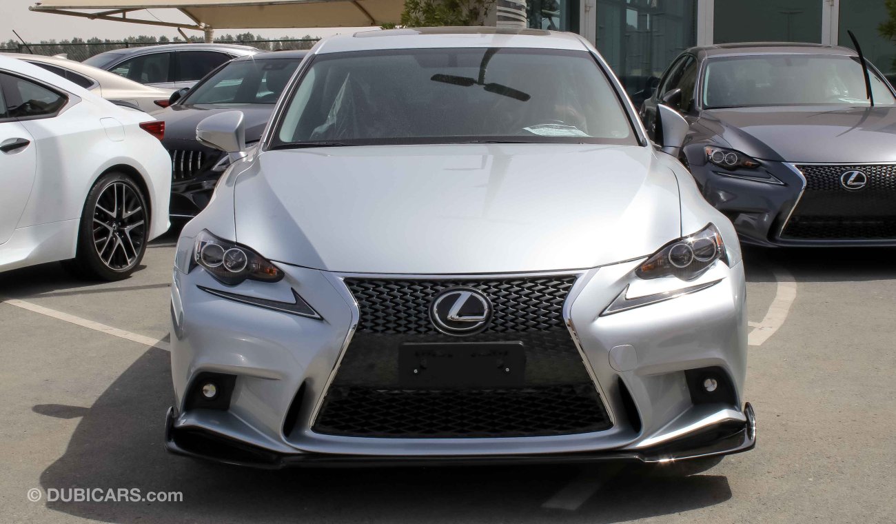 Lexus IS350 With F Sport body kit