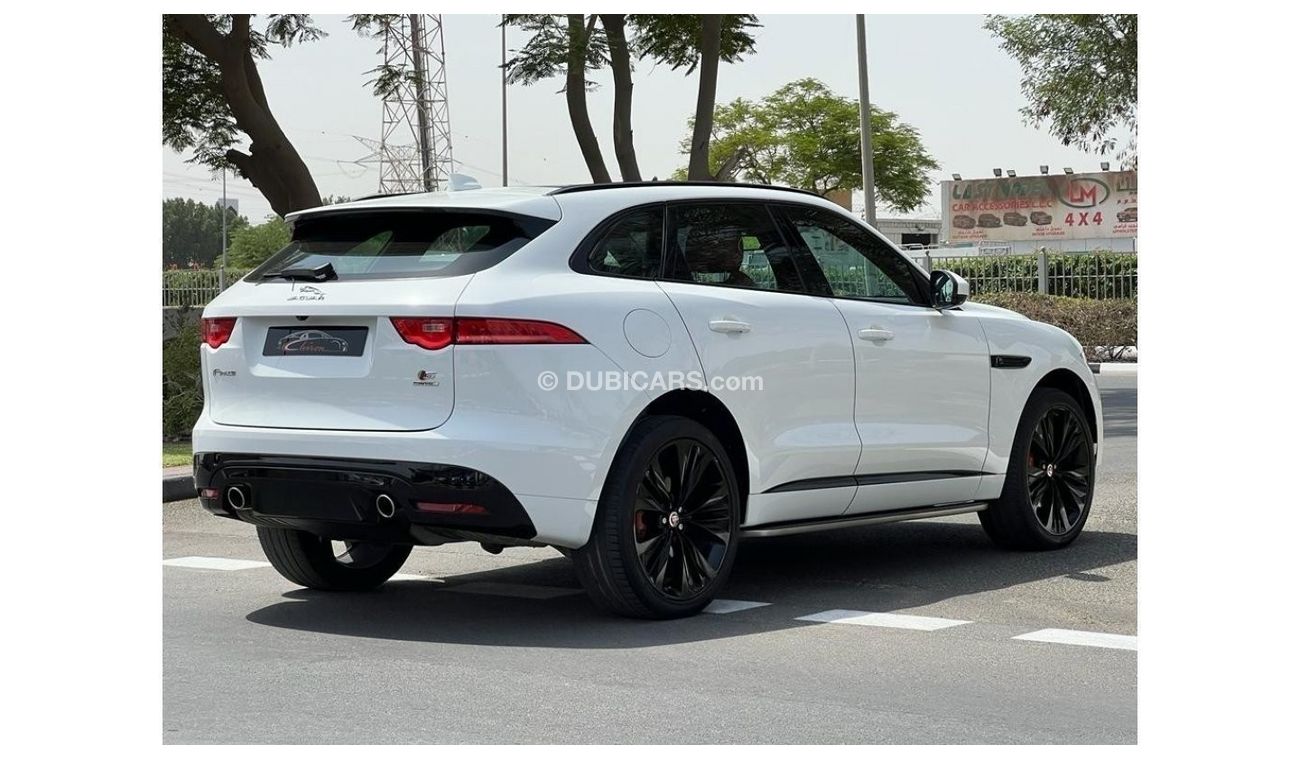 Jaguar F Pace JAGUAR F PACE S 2017 GCC V6 3.0L FULL OPTIONE FULL AGENCY SERVICE HISTORY ORIGINAL P
