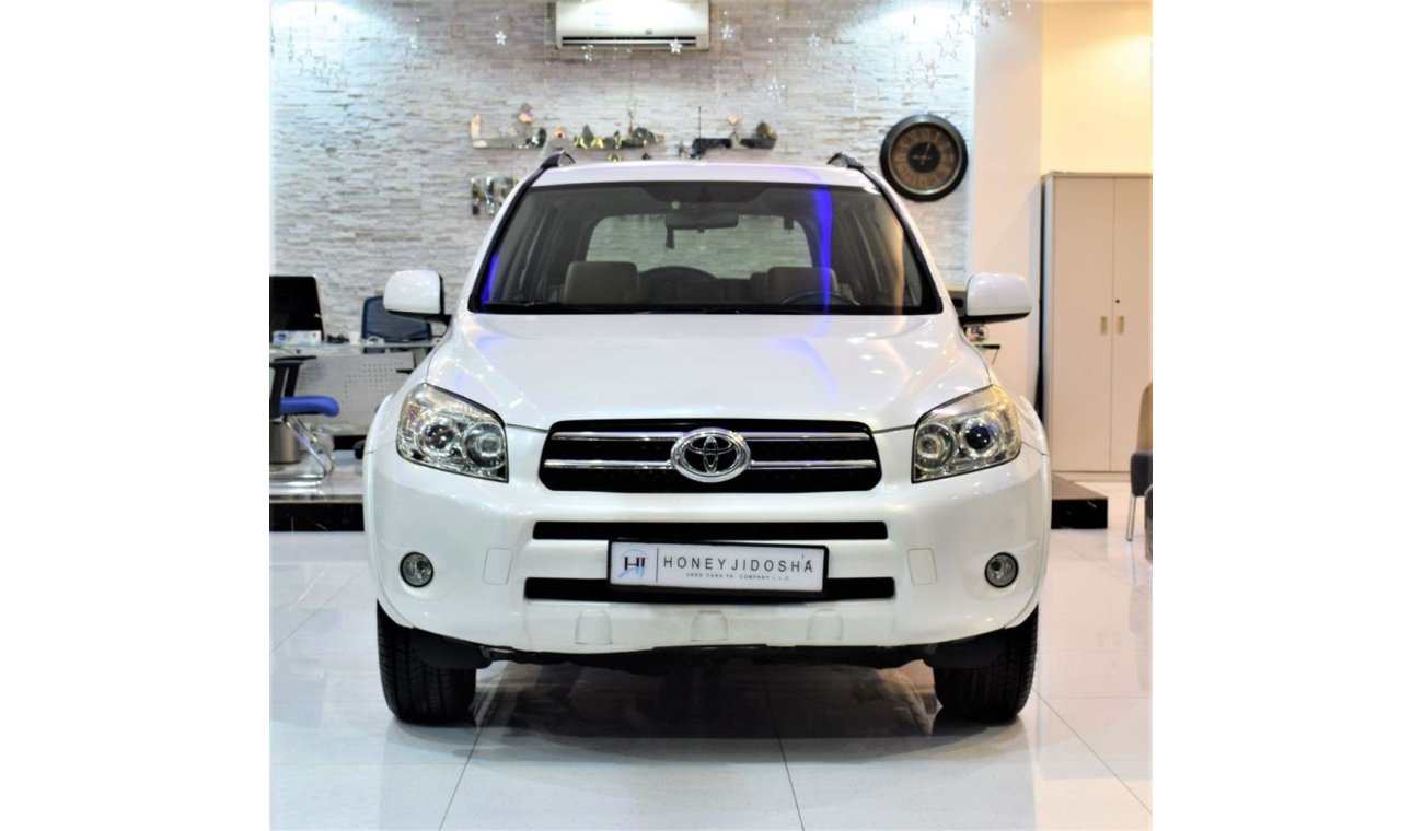 تويوتا راف ٤ ORIGINAL PAINT ( صبغ وكاله ) Toyota Rav4 4WD 2008 Model!! in White Color! GCC Specs