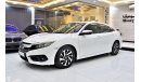 Honda Civic EXCELLENT DEAL for our Honda Civic ( 2017 Model ) in White Color GCC Specs