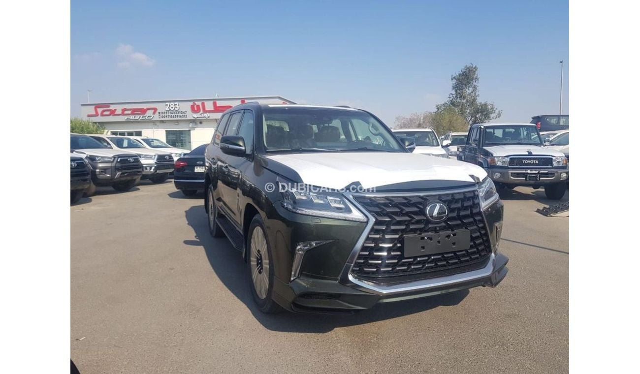 Lexus LX 570 Sport Full Option Model 2021 Green Color