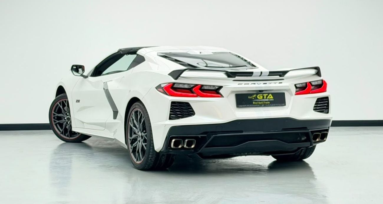 شيفروليه كورفت STINGRAY 3LT 70TH ANNIV 2023 Chevrolet Corvette Stingray 3LT 70th Anniversary Edition, 1 Year Warranty, Full Service History