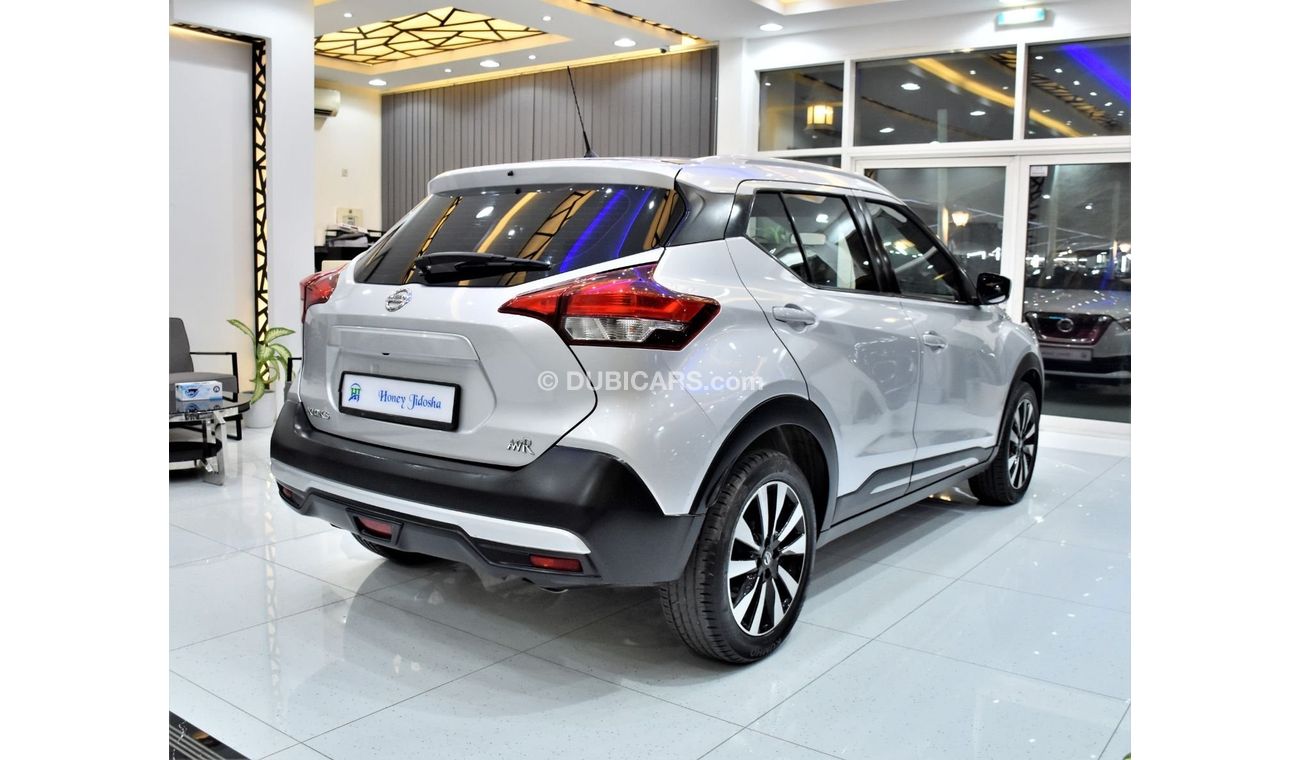 Nissan Kicks EXCELLENT DEAL for our Nissan Kicks ( 2017 Model ) in Silver Color GCC Specs