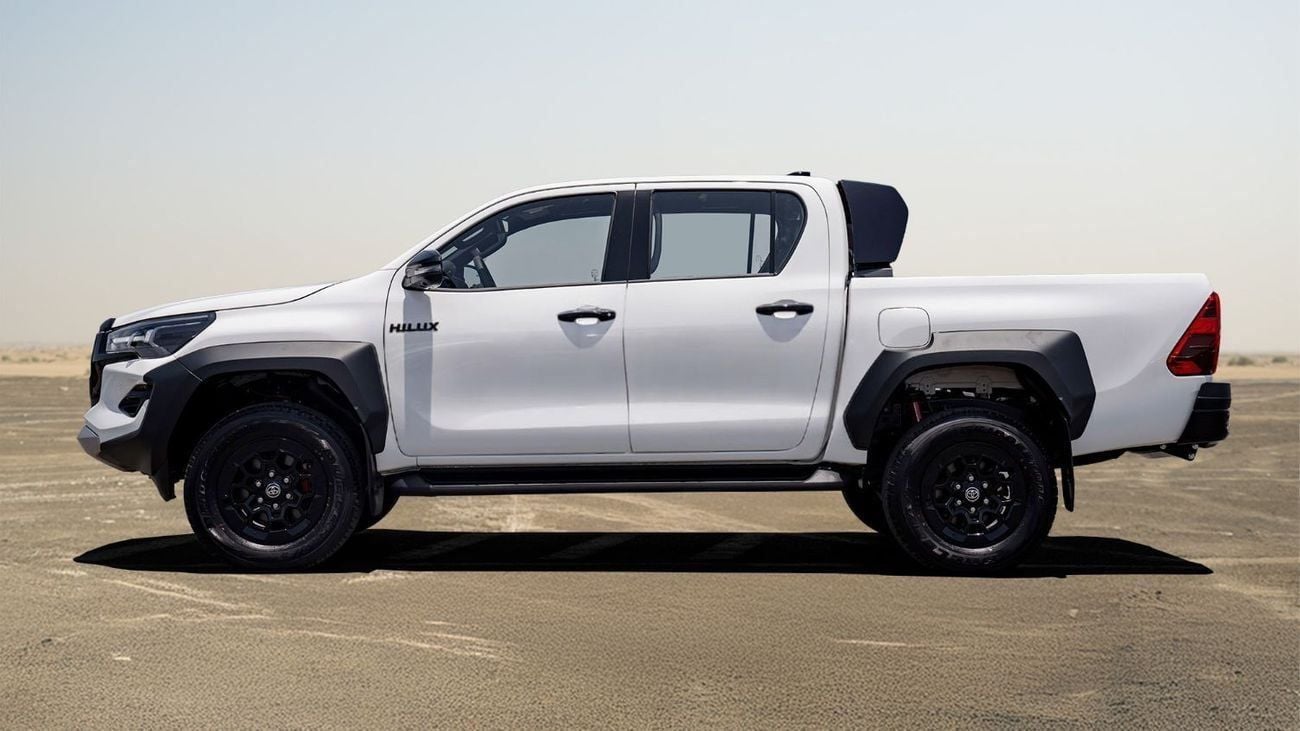 Toyota Hilux GR Sport 2.8L - Automatic . Diesel . Four Wheel Drive . 5 Seats . 4 Doors - White