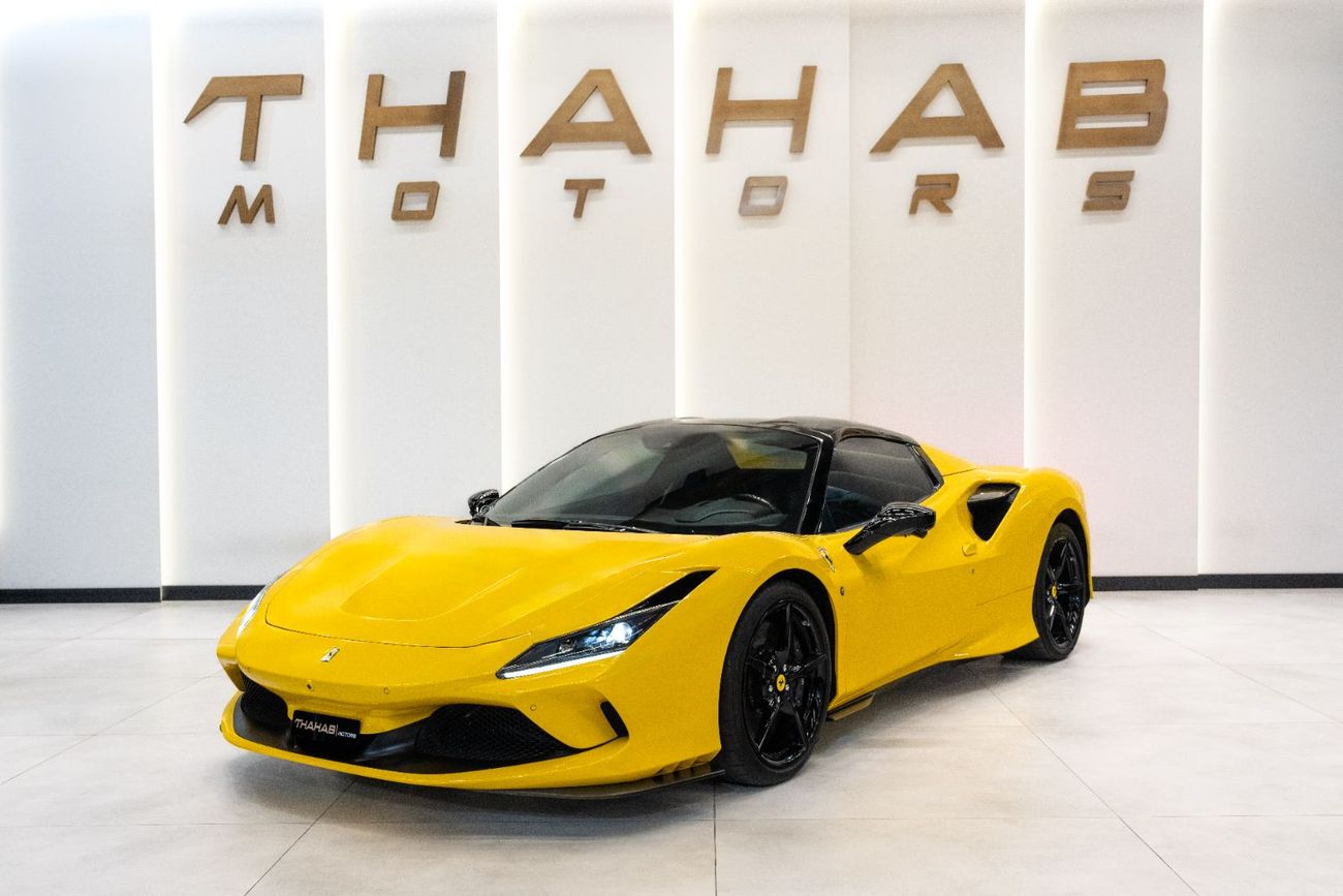 فيراري ف ٨ سبيدر - 2023 | 7 YRS SERVICE CONTRACT | FULL SERVICE HISTORY | GCC | LOW MILEAGE | PERFECT CONDITION