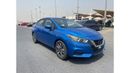 Nissan Versa Nissan Versa Sv 2021 Blue 1.6L vin: 3N1CN8EV9ML827895