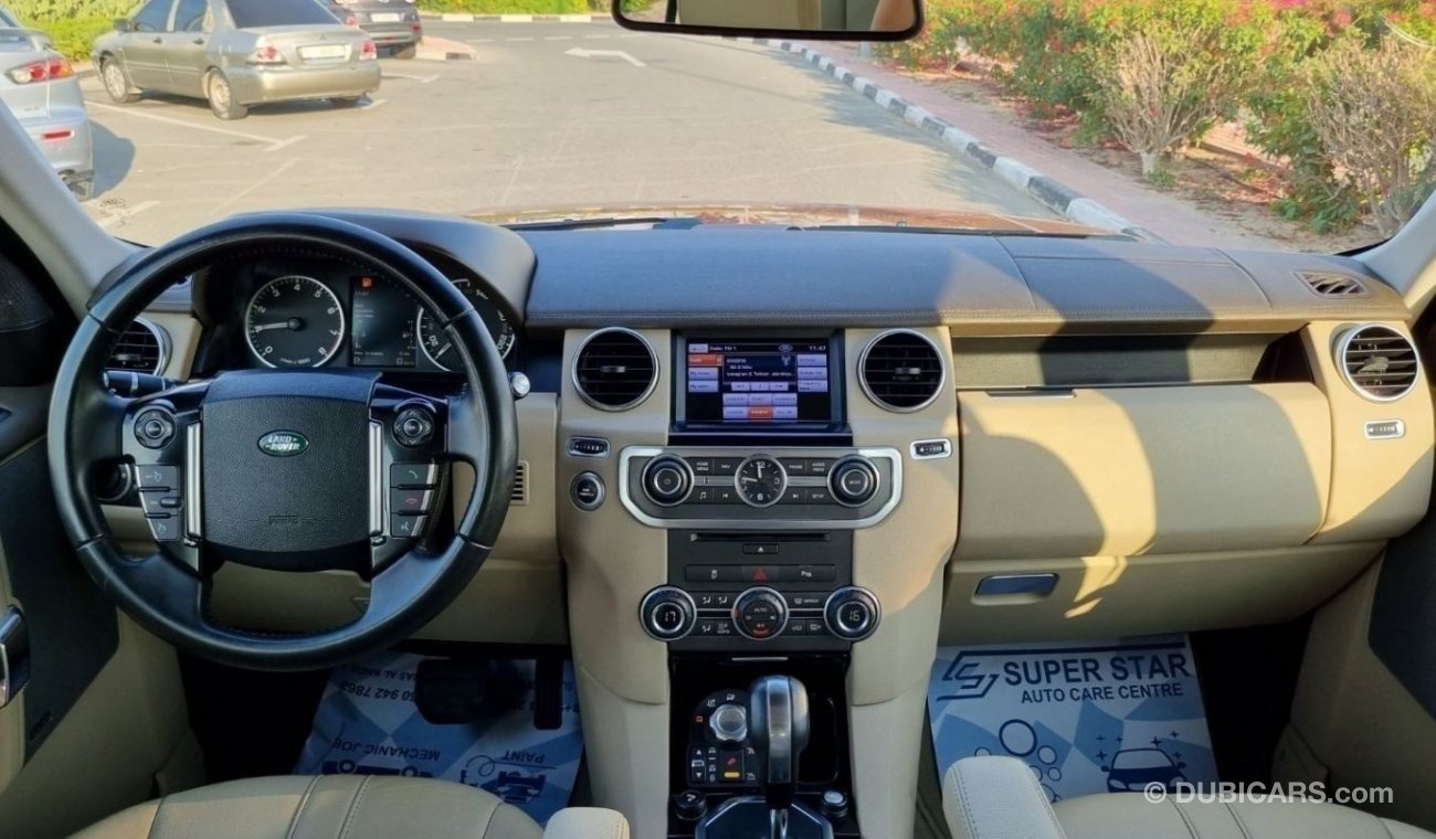Land Rover Discovery HSE SPECIAL OFFER (1 YEAR FREE WARRANTY+INSURANCE )LAND ROVER LR4 2013 GCC IN PERFECT CONDITION