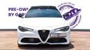 Alfa Romeo Giulia VELOCE 0% DP | 1,825/Month | | Veloce | | Gargash Warranty and Service