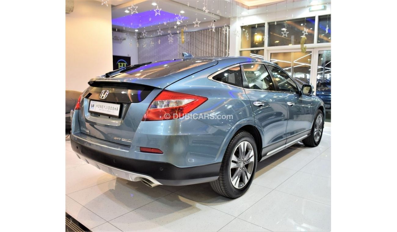 Honda Crosstour EXCELLENT DEAL for our Honda CrossTour 4WD TOURING 2013 Model!! in Blue Color! GCC Specs