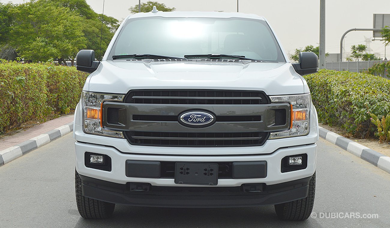 Ford F-150 XLT 2018, V6-GCC 4X4, 0km with 3 Years or 100K km Warranty and 60K km Service at Al Tayer