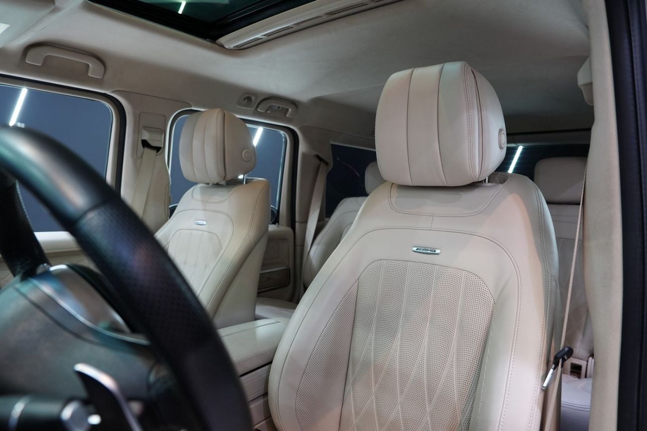 Mercedes Benz G63 AMG STD 2019 Mercedes-AMG G63 | Night Package | Wood Trim | Gargash Full Service History | GCC Specs!!
