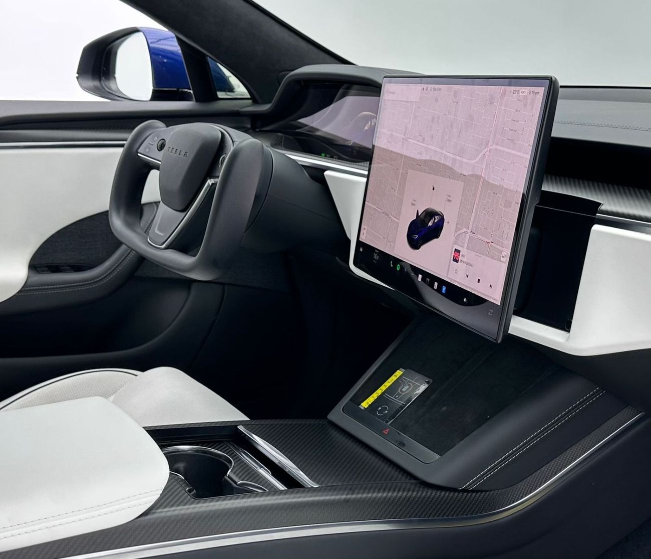 Tesla Model S Plaid (AWD) 2023 Tesla Model S Plaid, June/2027 Tesla Warranty, Tesla Full Service History, GCC