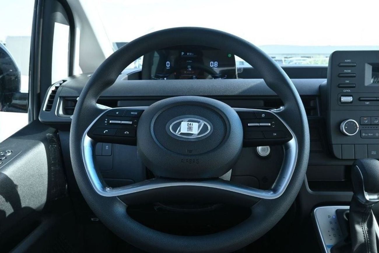 هيونداي ستاريا Hyundai Staria 3.5L Petrol, Van 9 Seats, Color White, Model 2024