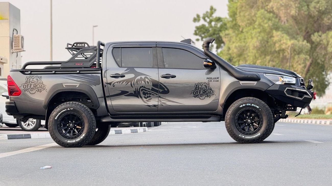 Toyota Hilux MODIFIED PICKUP | OFF-ROAD BUILD | DOUBLE CABIN | AUTOMATIC TRANSMISSION | 2.8L DIESEL ENGINE | 4WD