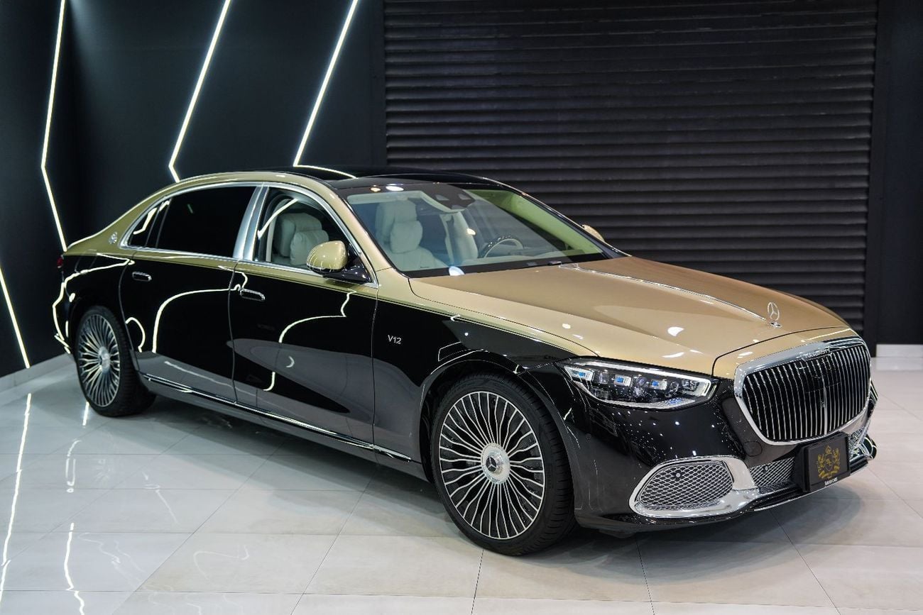 Mercedes Maybach S680 Maybach Two-Tone, BRAND NEW, Executive Rear Seat Pack Plus, EMC Warranty + Service!!