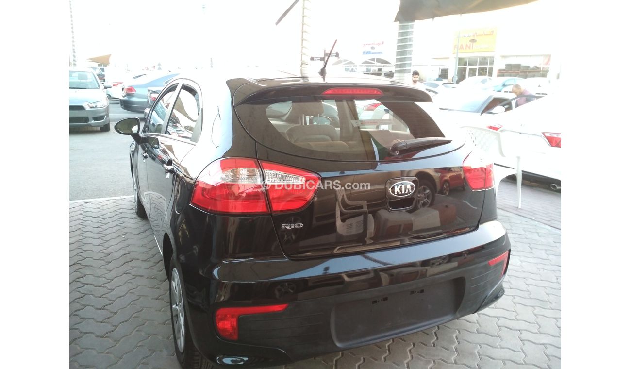 Kia Rio 2015 BLACK GCC NO ACCIDENT NO ACCIDENT PERFECT