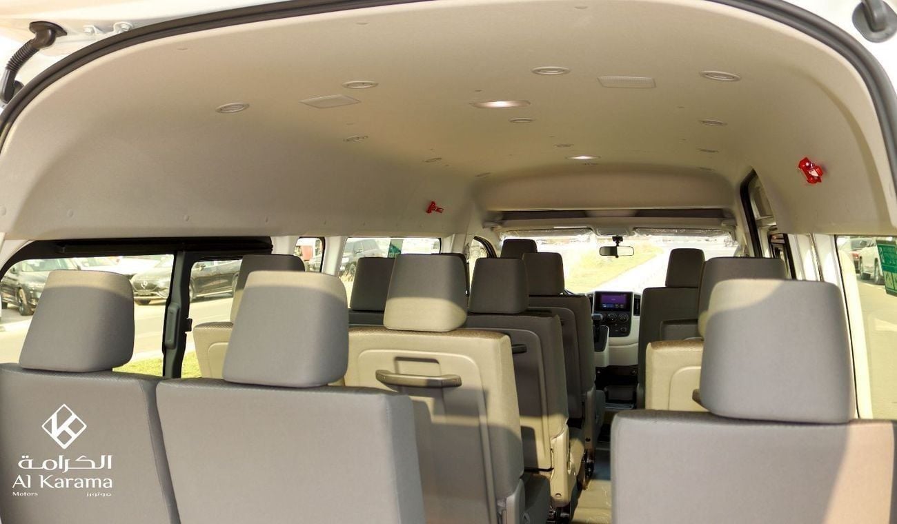 Toyota Hiace 3.5L | Automatic Transmission | 13 Seater | 4 Door | 1 Sliding Door