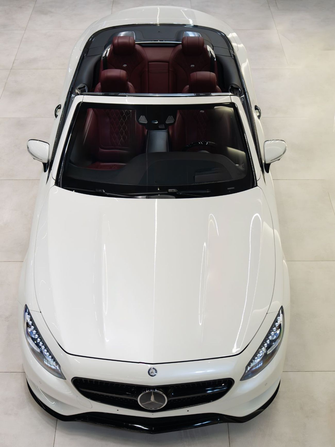 مرسيدس بنز S 500 S-CLASS - 2016 | CABRIOLET CONVERTIBLE | 2-DOOR SOFT-TOP | GCC SPECS | PERFECT CONDITION