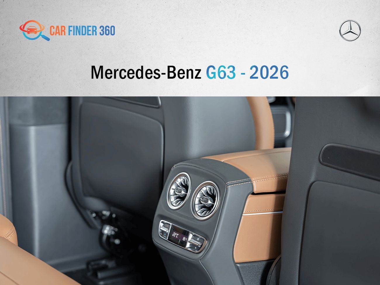 مرسيدس بنز G 63 AMG Mercedes-Benz G63 - 2026 - Green / Brown interior - GCC - Performance Package(Export only)