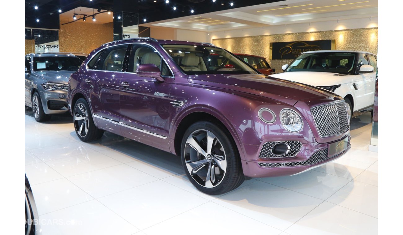 بنتلي بينتايجا (( WARRANTY UNTIL JUN.2020 )) BENTLEY BENTAYGA 6.0L V12 TWIN TURBO SUV - VERY LOW MILEAGE