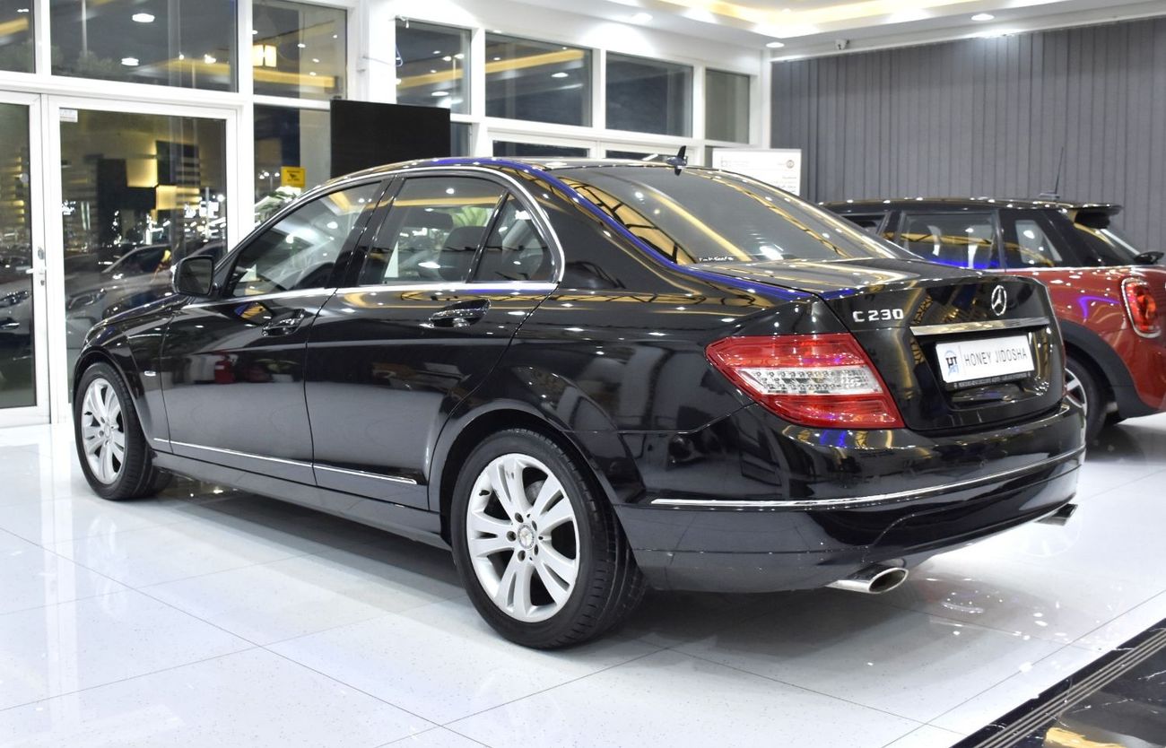 مرسيدس بنز C 230 EXCELLENT DEAL for our Mercedes Benz C230 ( 2008 Model ) in Black Color GCC Specs