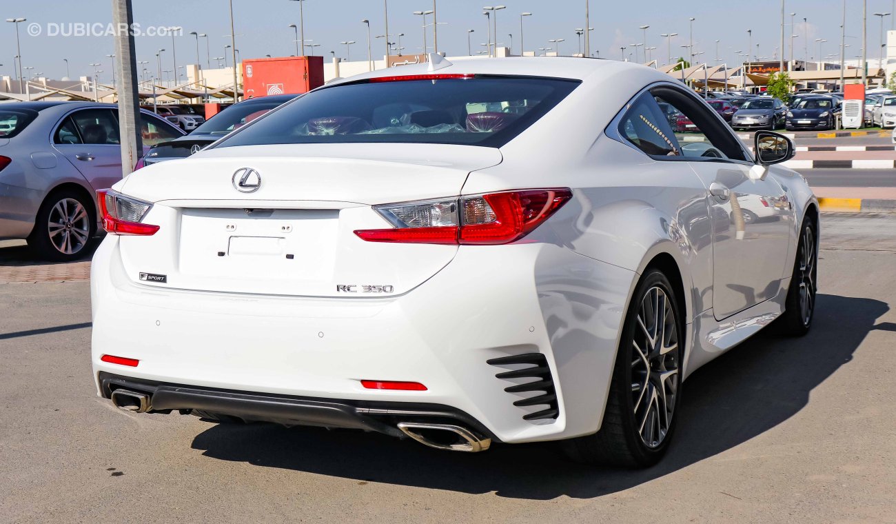 Lexus RC350 F Sport، One year free comprehensive warranty in all brands.