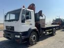 MAN TGM 18.240 MAN 18220  MODEL 2006 LONG CHASSIS 4X2 WITH CRANE 5 TONS
