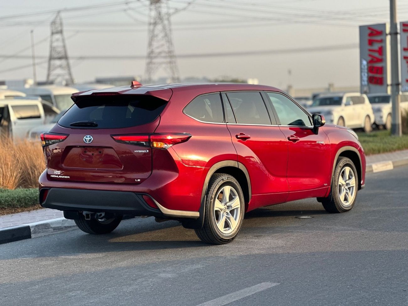 Toyota Highlander Hybrid 2.5 leather seats,push start