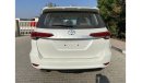 Toyota Fortuner 2.4L 4x4 LOW 6AT DIESEL FRONT &REAR PARKING SENSORS FOR EXPORT ONLY