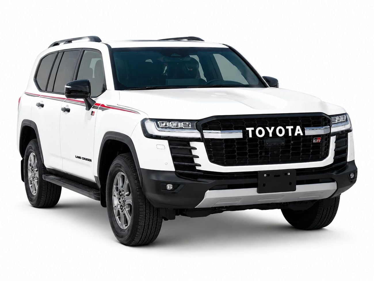 تويوتا لاند كروزر GR SPORT ECTAI0045 - 2026 Toyota LC300 GRS - 3.5L Petrol Auto White
