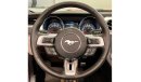 Ford Mustang 2016 Ford Mustang EcoBoost Convertible, Full Dealer Service History, Warranty, Low Kms, GCC