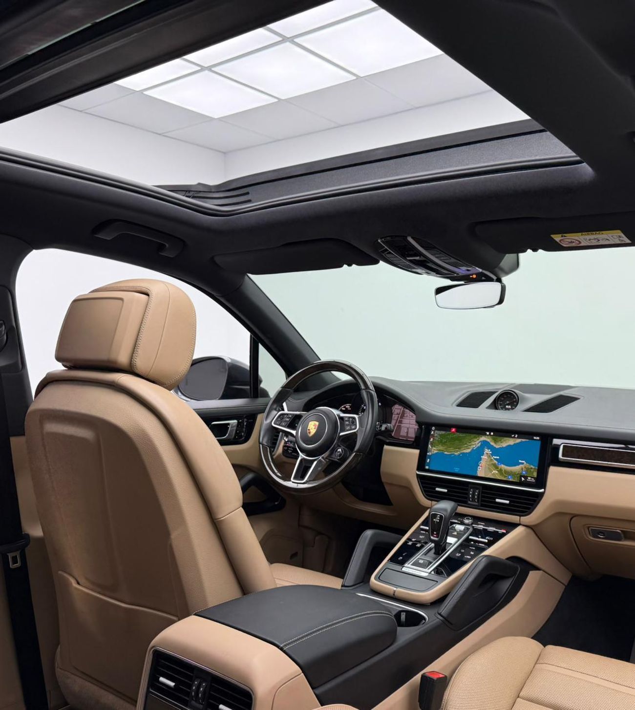 بورش كايان S 2.9L (440 HP) 2019 Porsche Cayenne S, Warranty, Full Porsche Service History, Sport Chrono Package